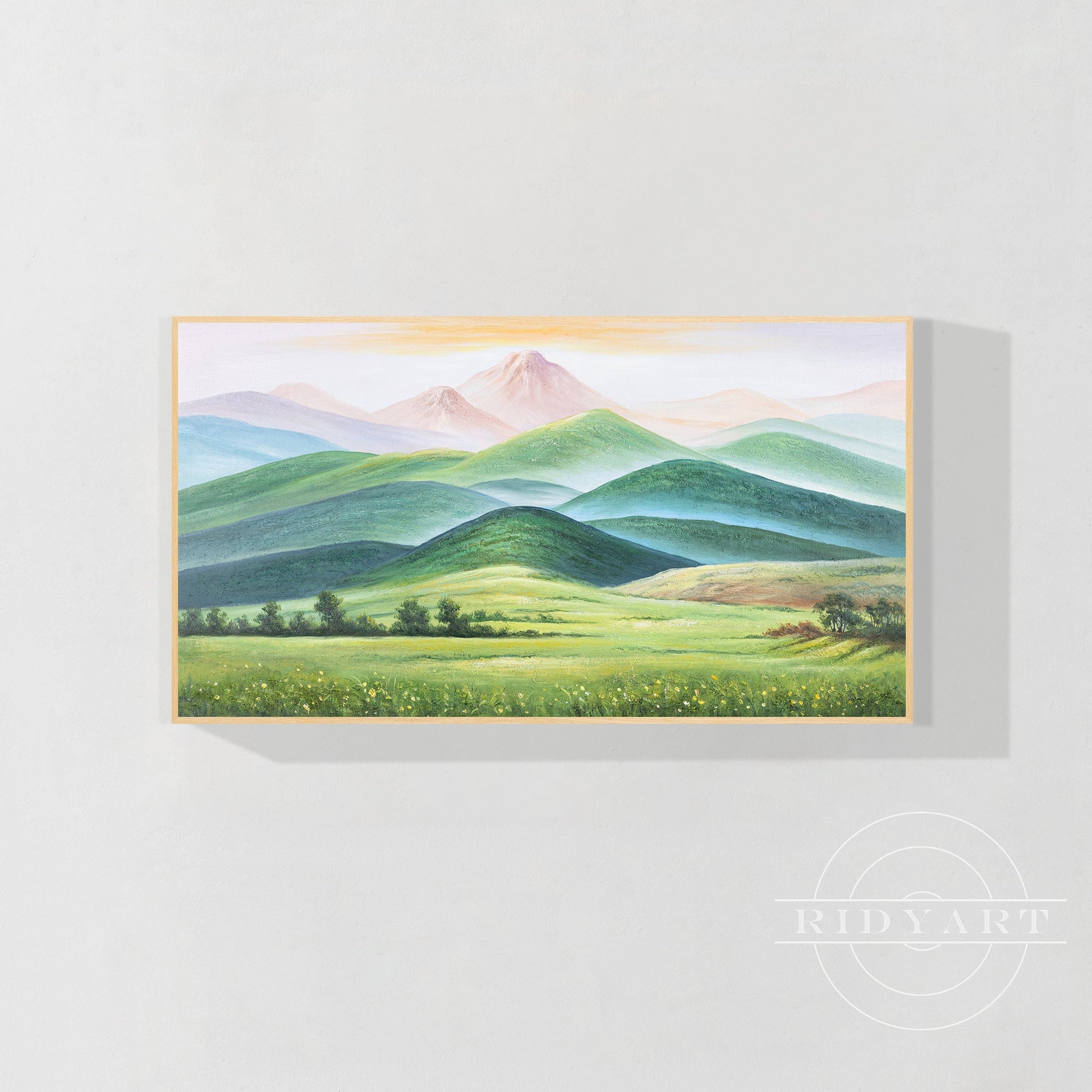 Mountain wall art _09