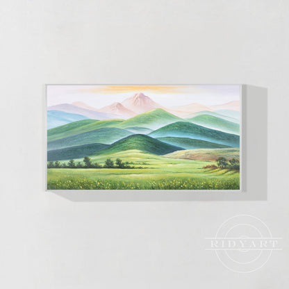 Mountain wall art _09