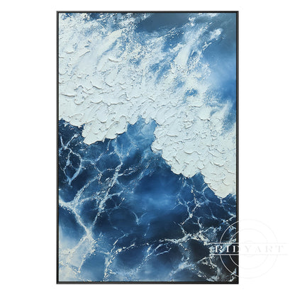 Navy Ocean wall art