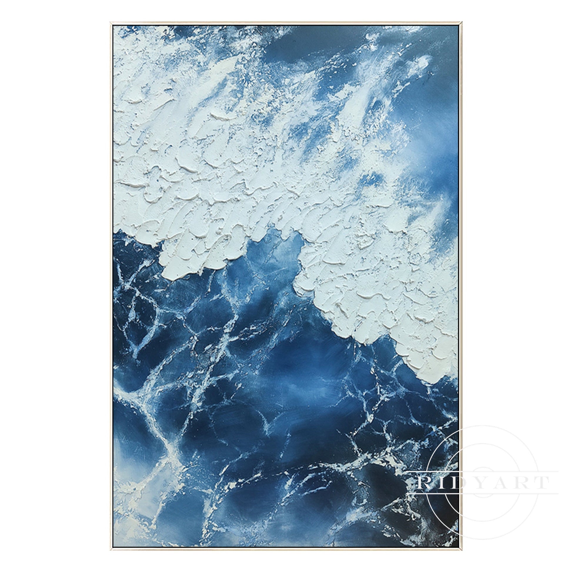 Navy Ocean wall art