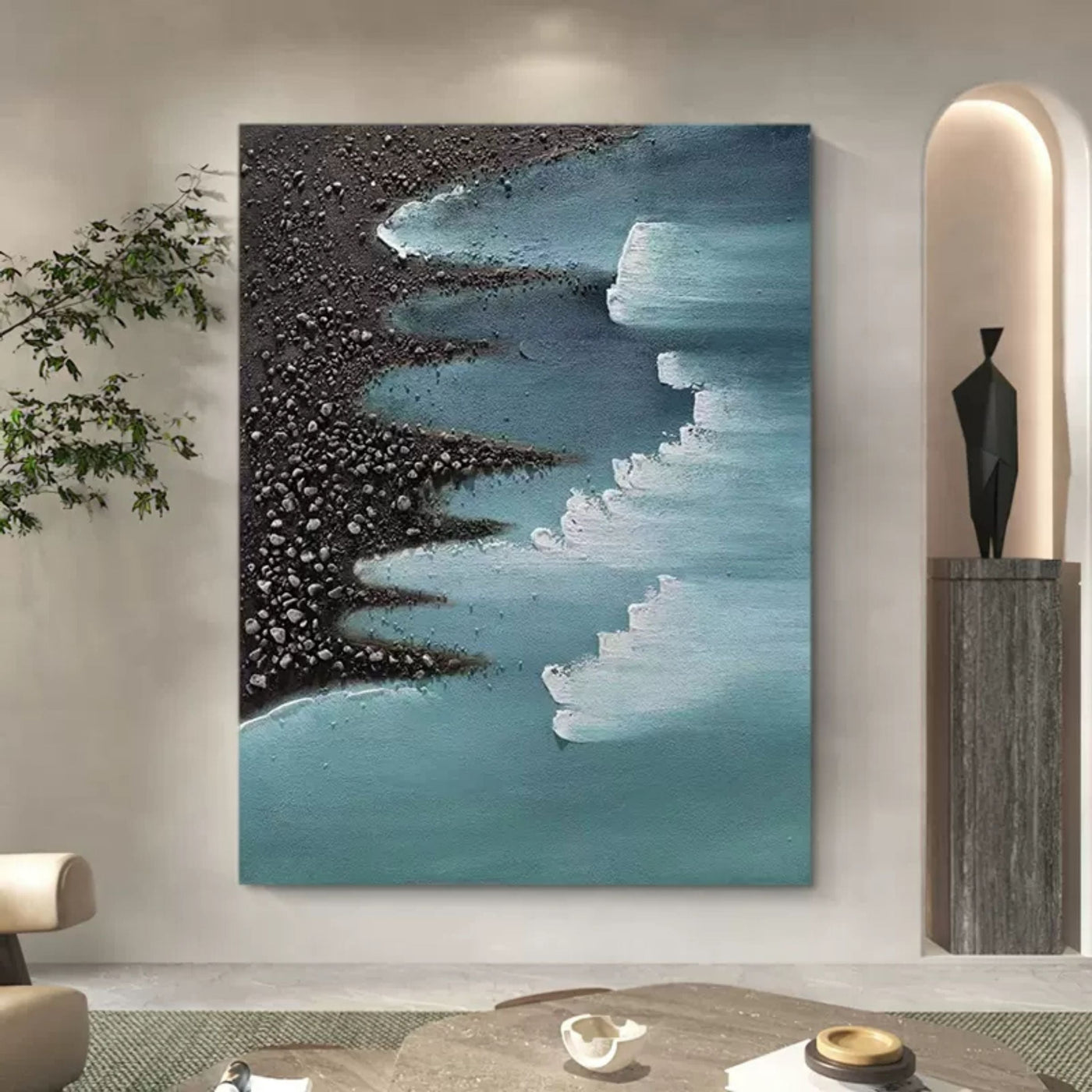 Plaster Art Texture Painting #SG086