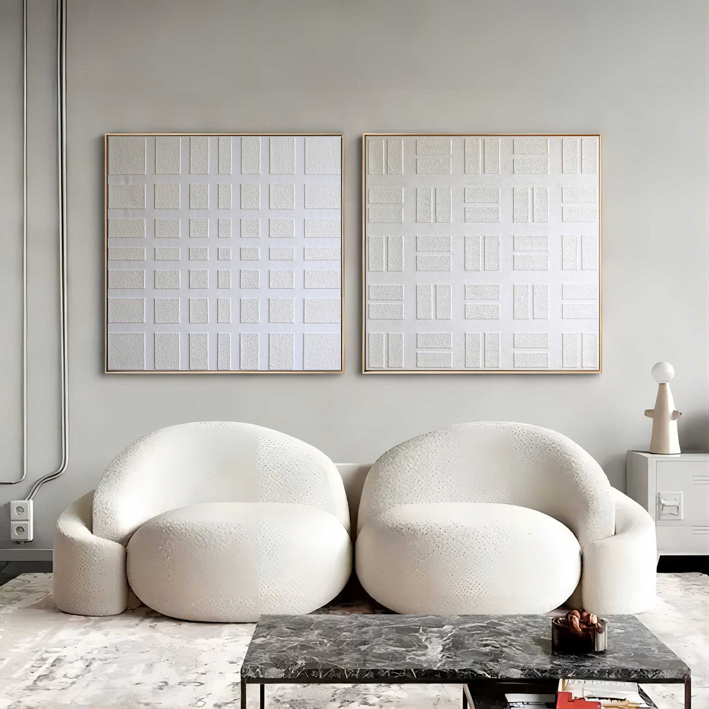 Abstract Painting Set Of 2 #SP110