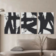 Abstract Painting Set of 3 #SP075