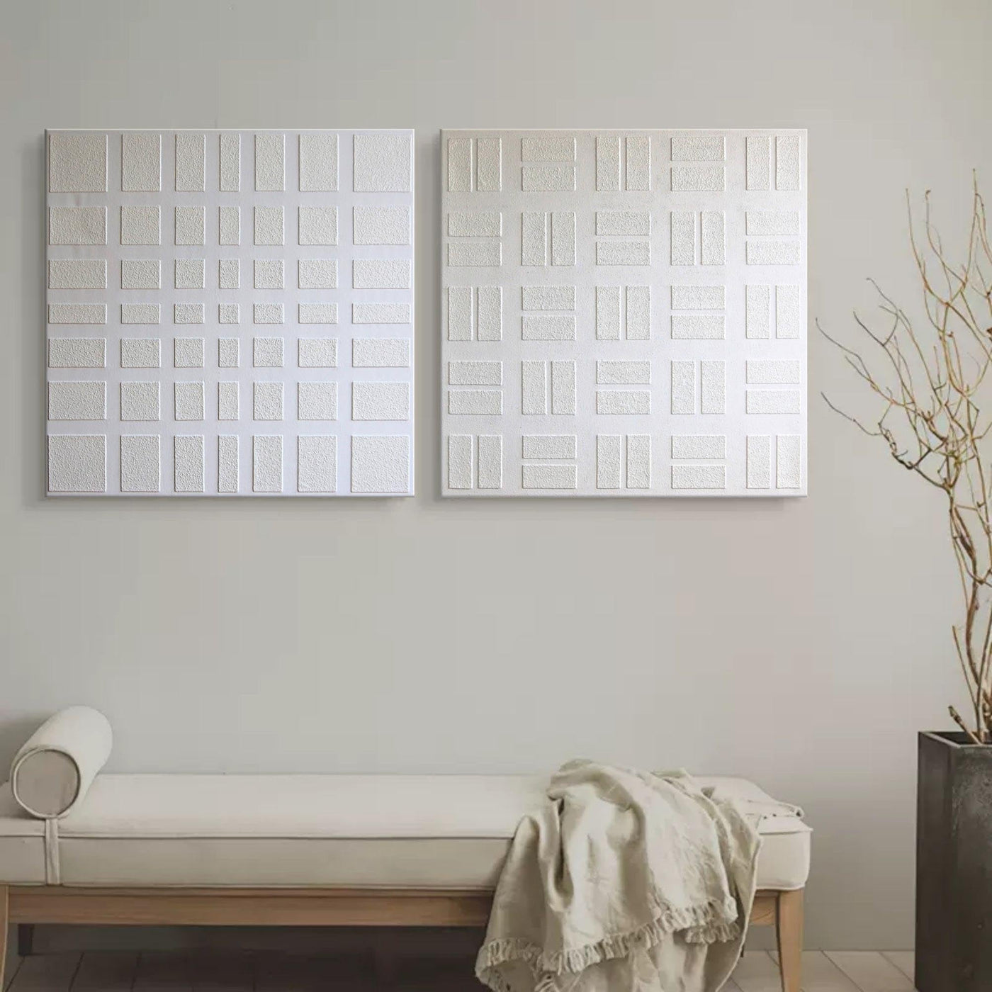 Abstract Painting Set Of 2 #SP110