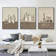 Abstract Painting Set of 3 #SP105