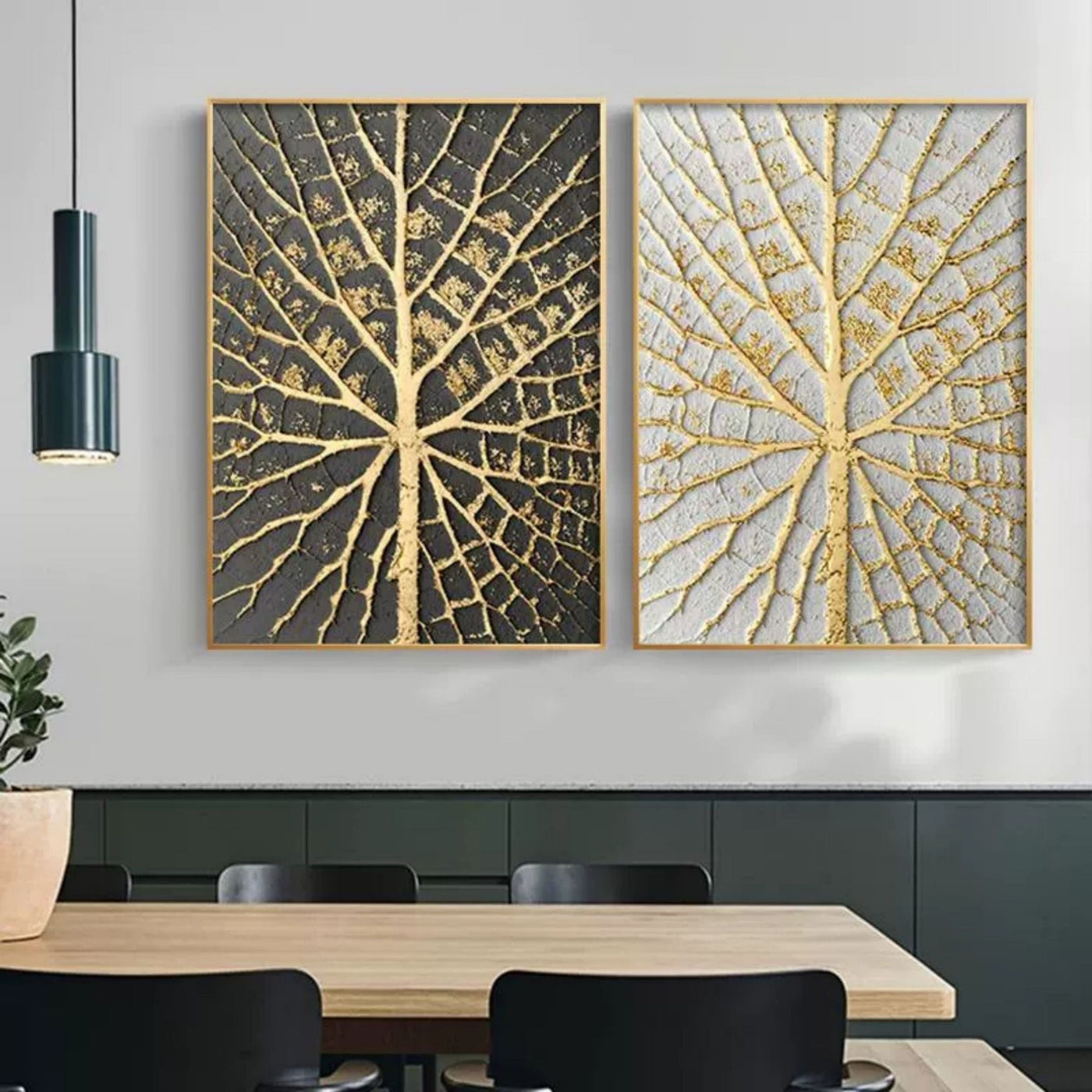 Abstract Painting Set Of 2 #SP002