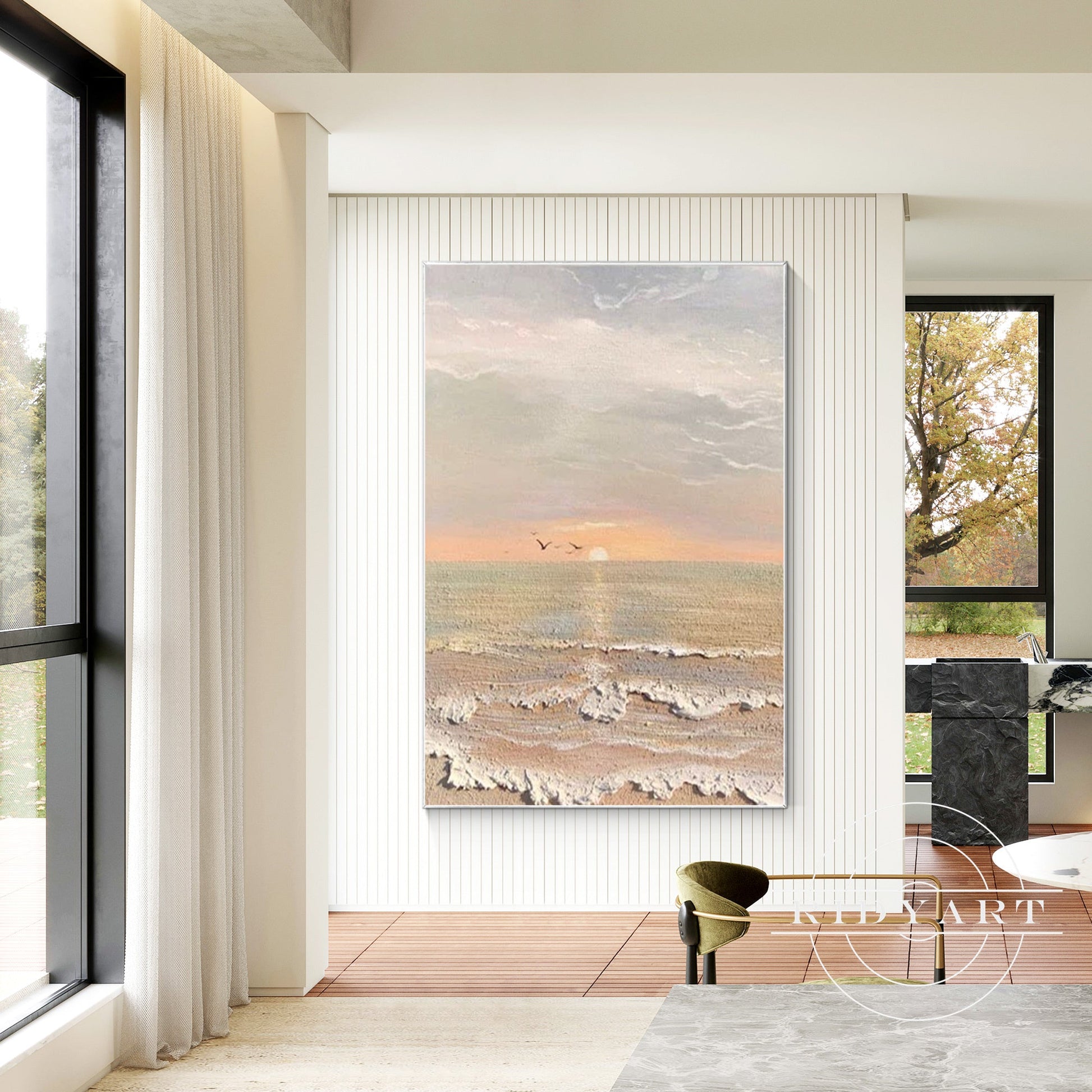 Ocean wall art_X10