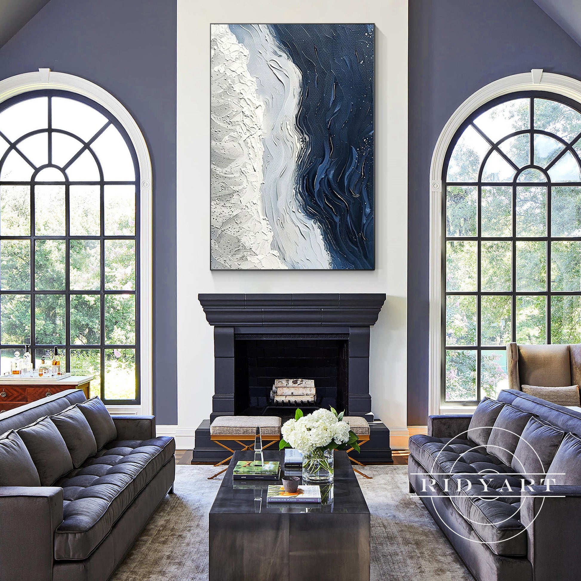 Ocean wall art_X12