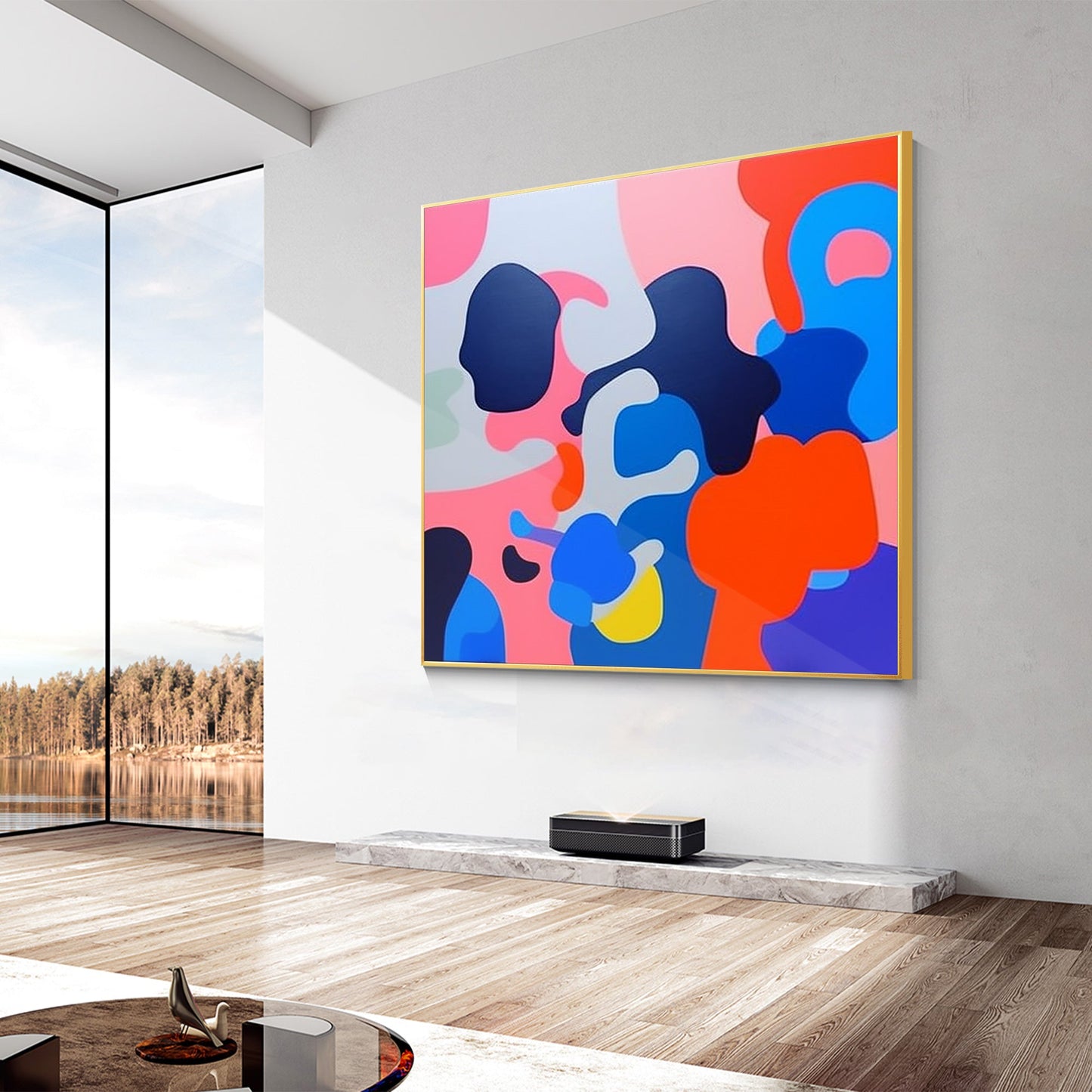 Organic Shape Pop Art