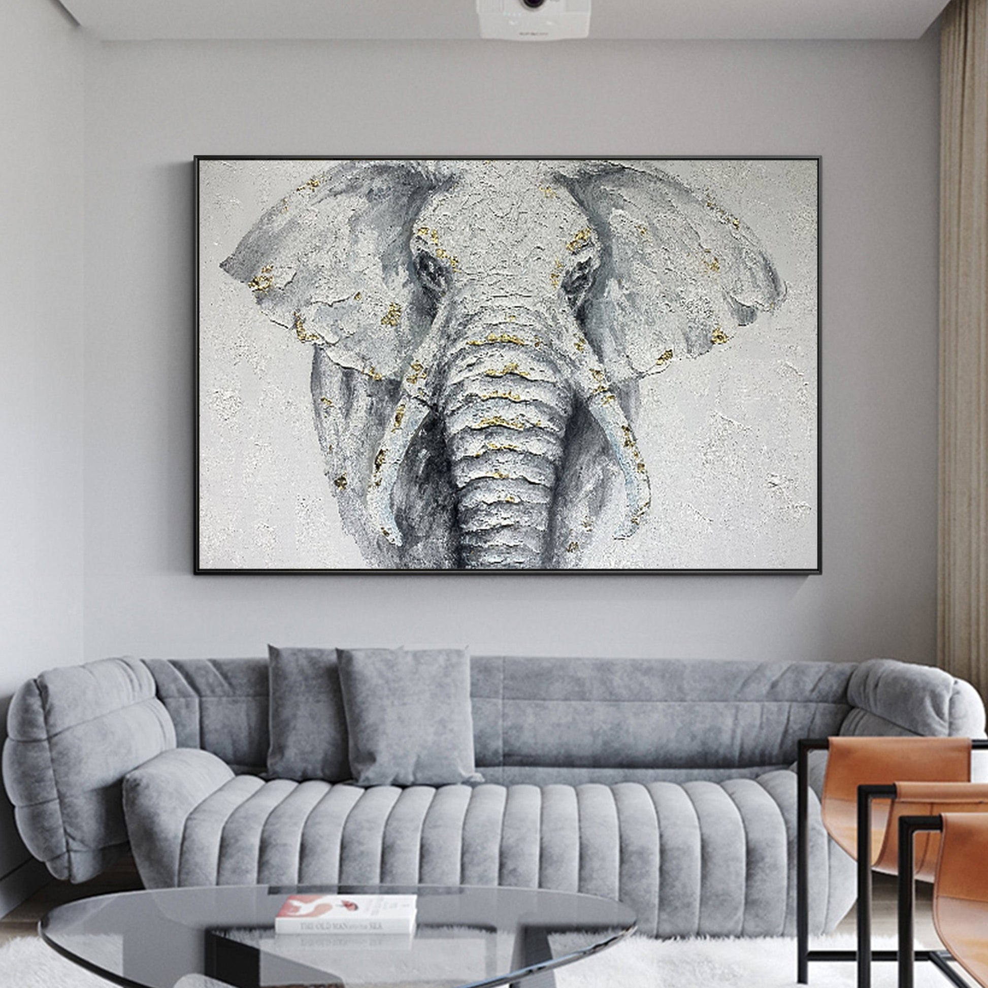 Original Abstract Elephant Paintings