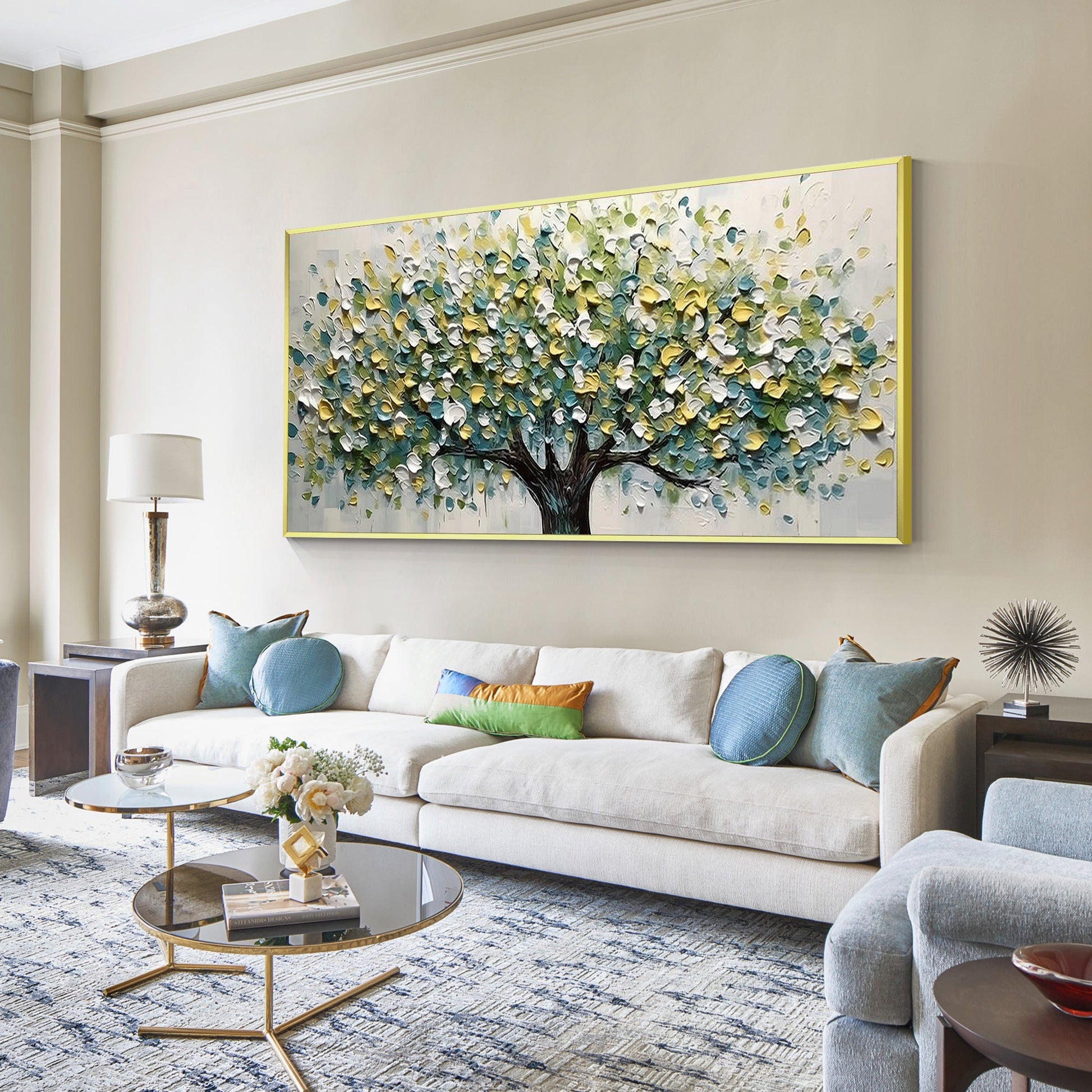 Original Green Tree Art
