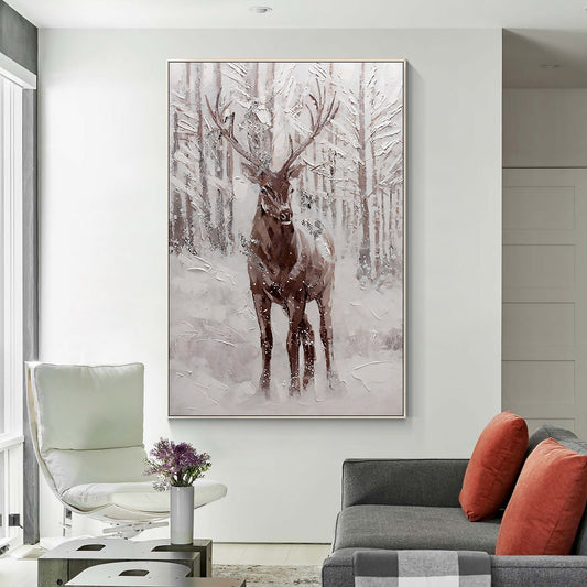 Original Lucky Deer Painting