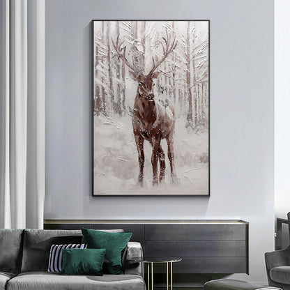 Original Lucky Deer Painting