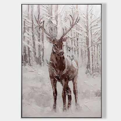 Original Lucky Deer Painting