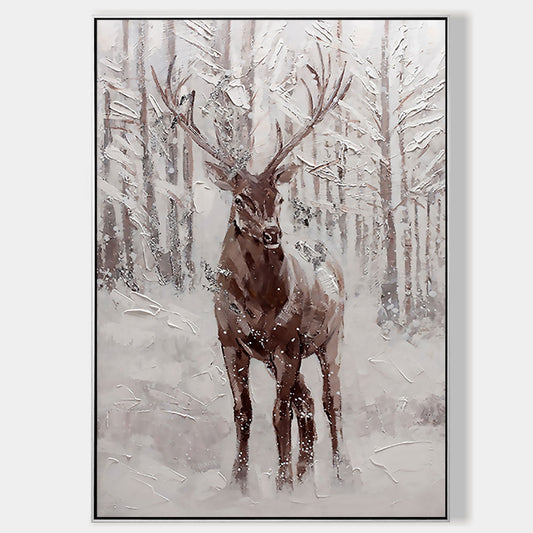 Original Lucky Deer Painting