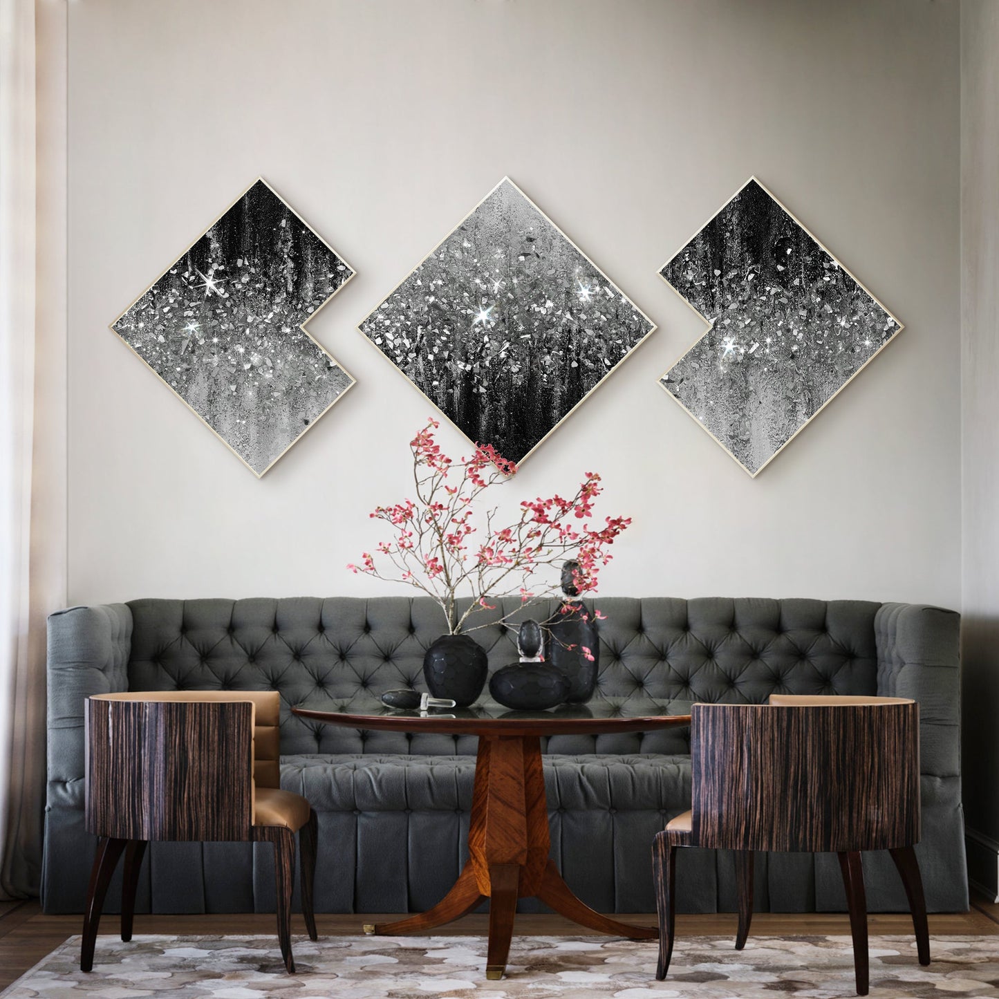 Paintings On Canvas Shiny Room Decor