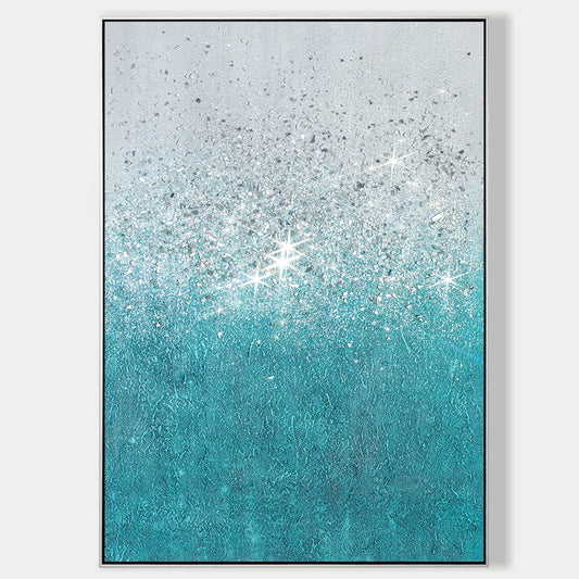 Paintings On Canvas Shiny Room Decor