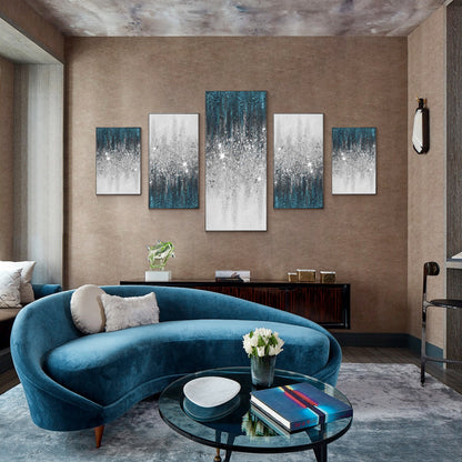 Paintings On Canvas Shiny Room Decor
