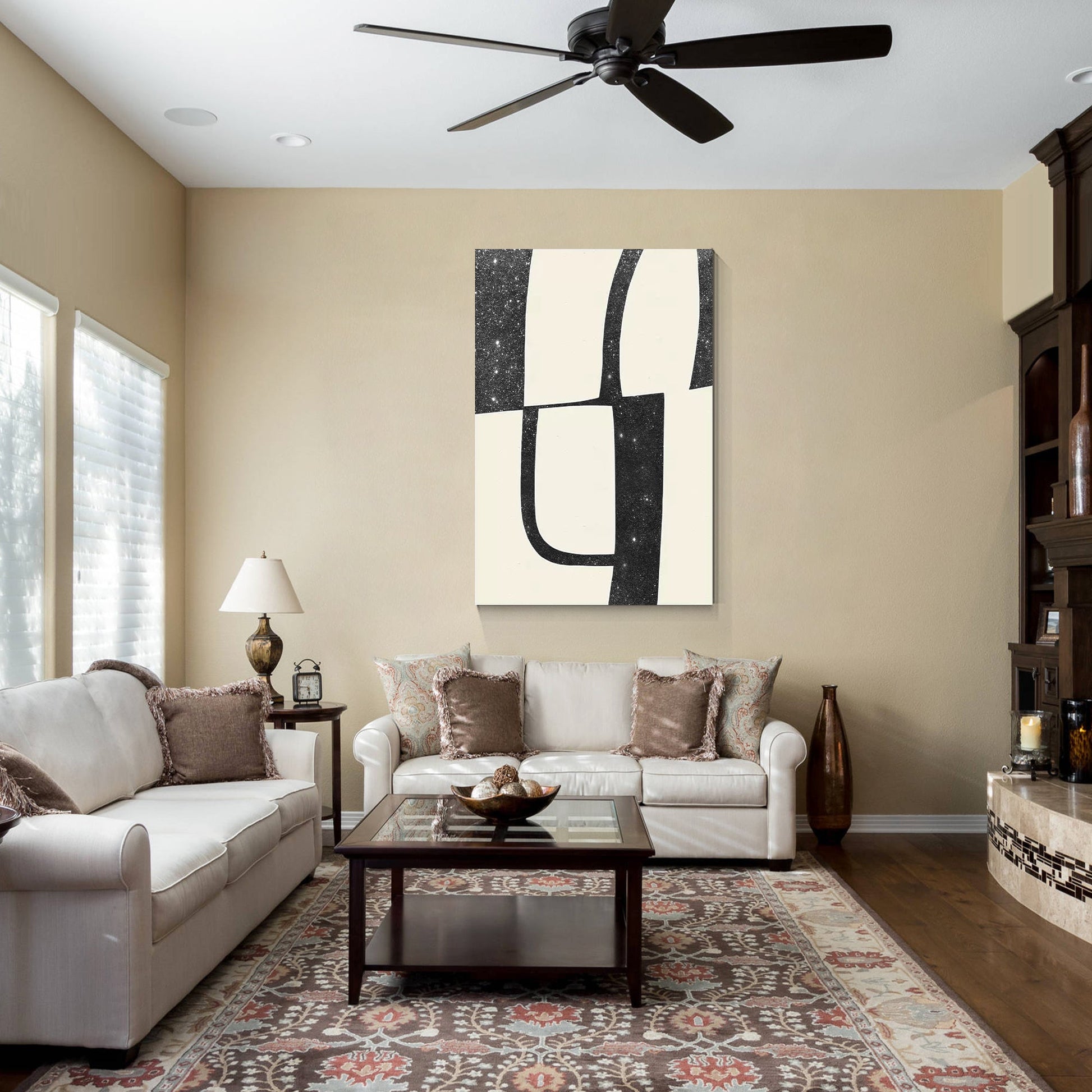 Paintings On Canvas Shiny Room Decor