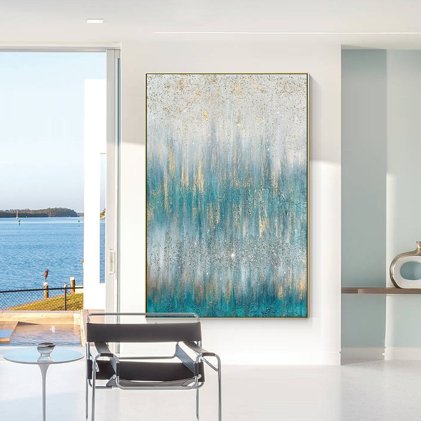 Paintings On Canvas Shiny Room Decor