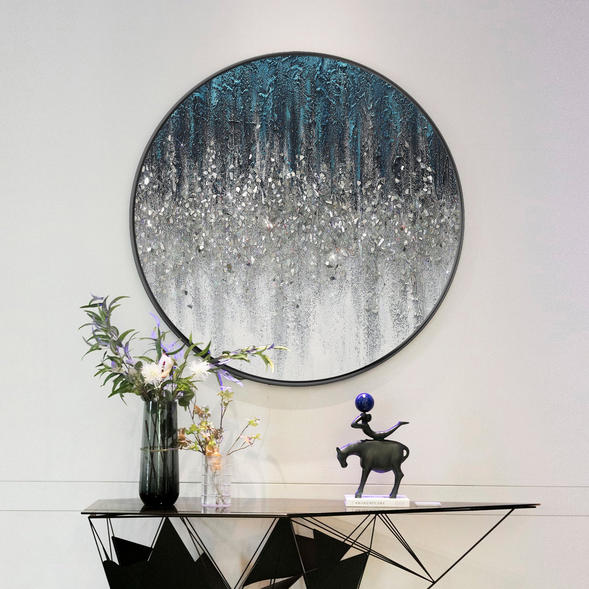 Paintings On Canvas Shiny Room Decor