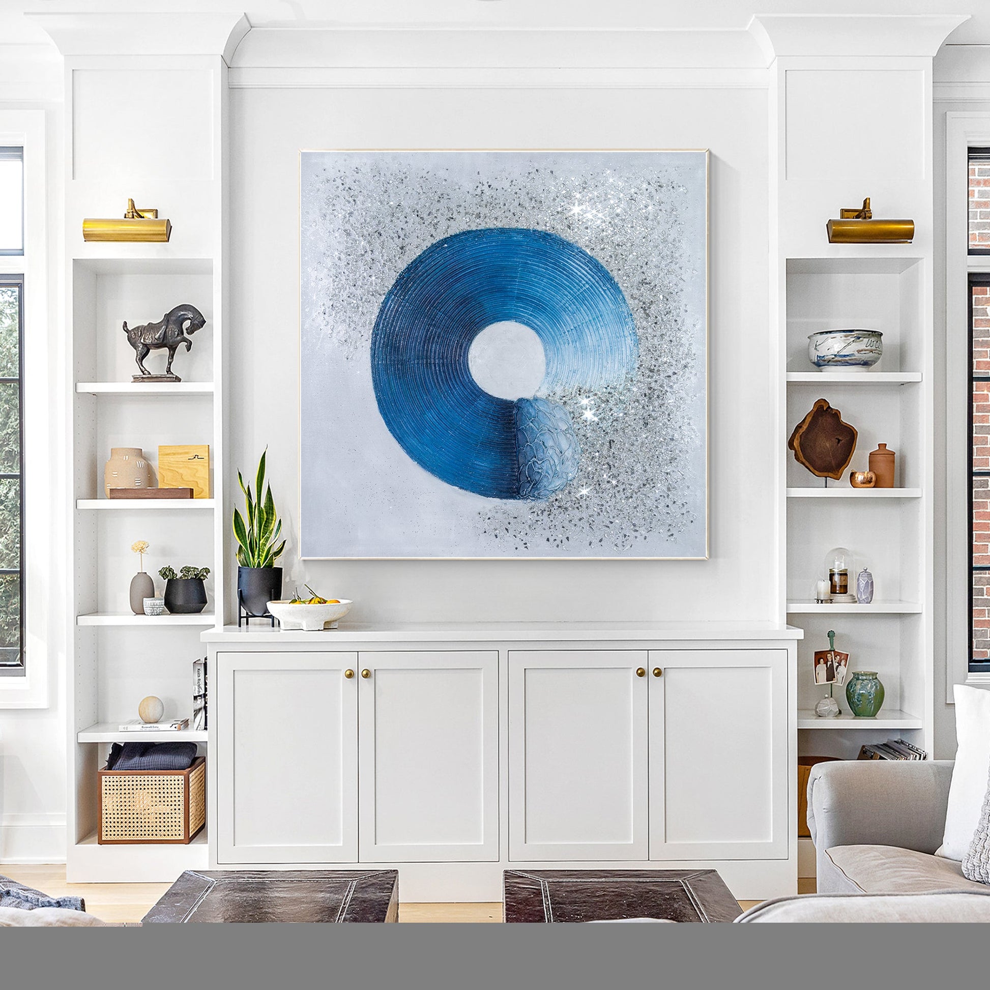 Paintings On Canvas Shiny Room Decor