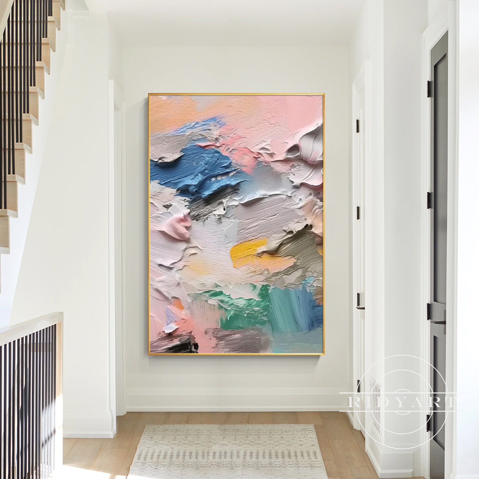Pastel Abstract wall art