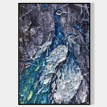Peacock wall art_01