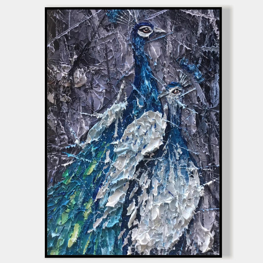 Peacock wall art_01