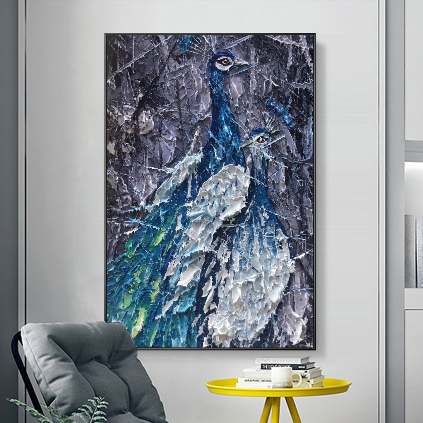 Peacock wall art_01