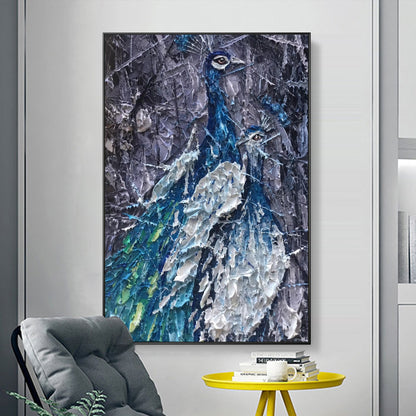 Peacock wall art_01