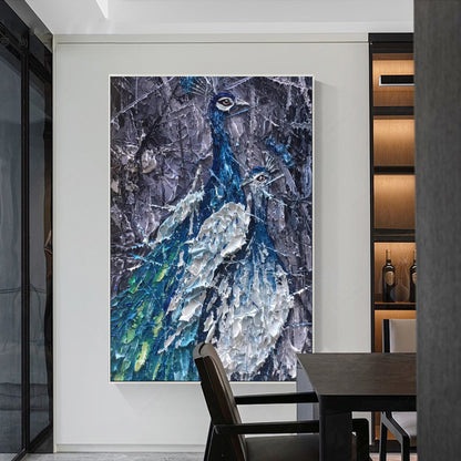 Peacock wall art_01
