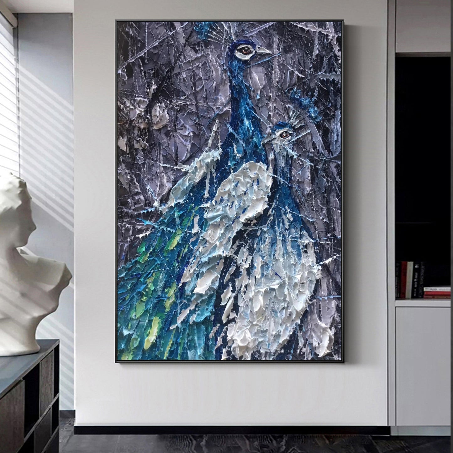 Peacock wall art_01