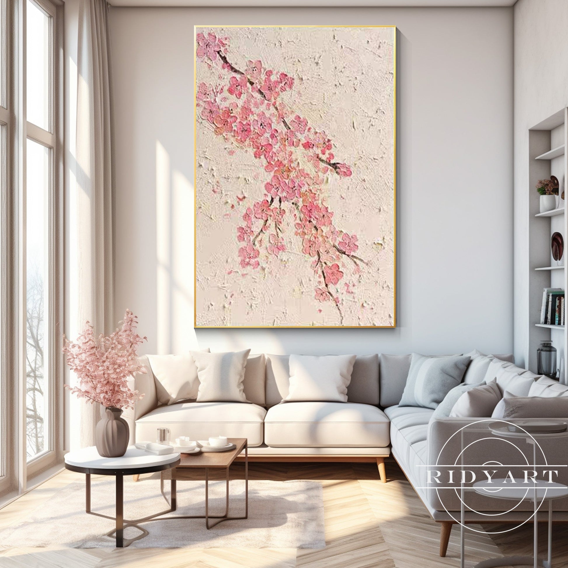 Pink Flower wall art