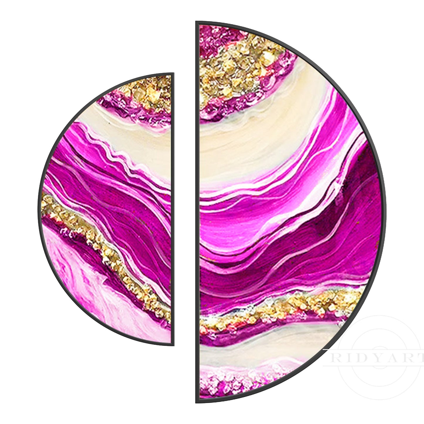 Resin wall art _003