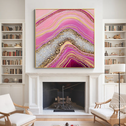 Resin wall art _007