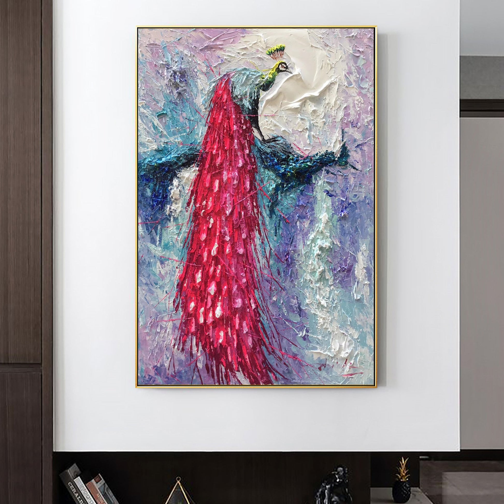 Peacock wall art_03