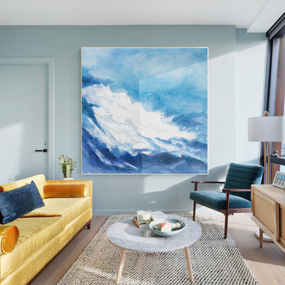 Seascape painting,Abstract art