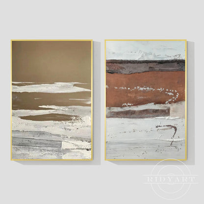 Set of 2 Abstract art_0663