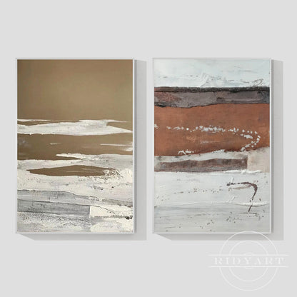 Set of 2 Abstract art_0663