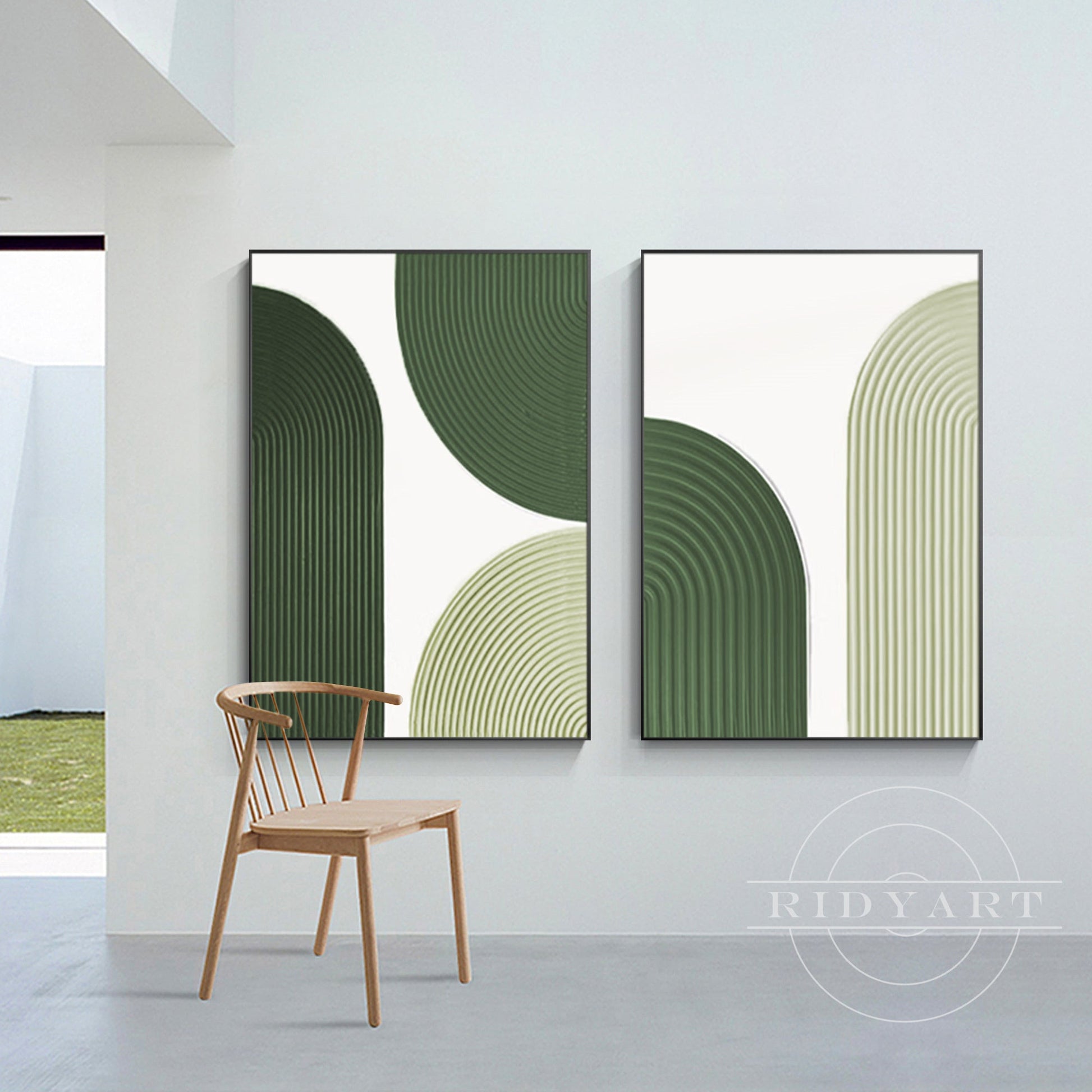 Sage Green Abstract Art_Baus02