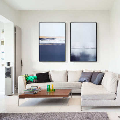Set of 2 Ocean Abstract Painting_W017