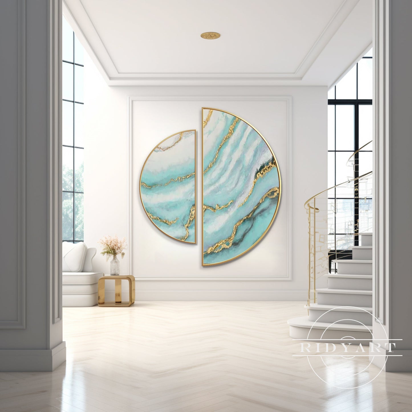 Abstrac wall Art_7art731