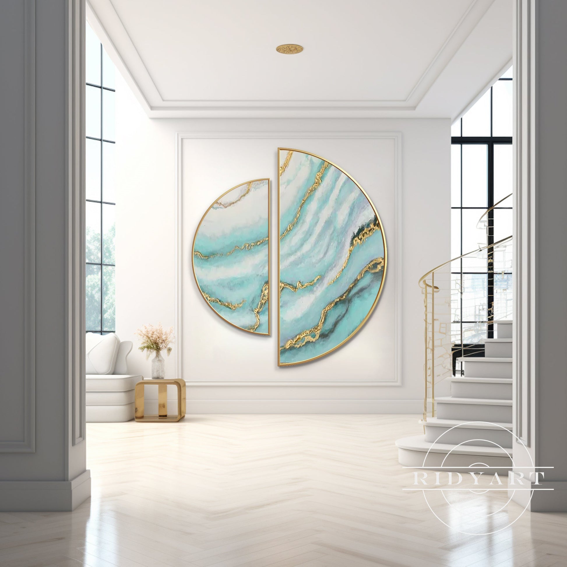 Abstrac wall Art_7art731