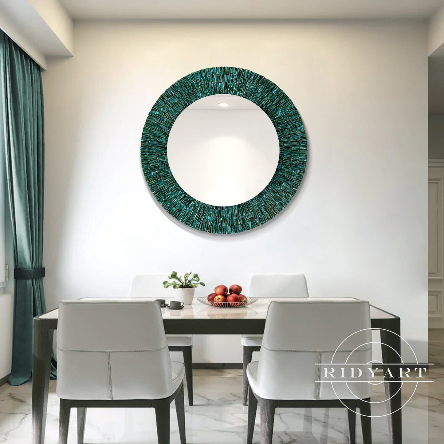 Shell  Mirror Art