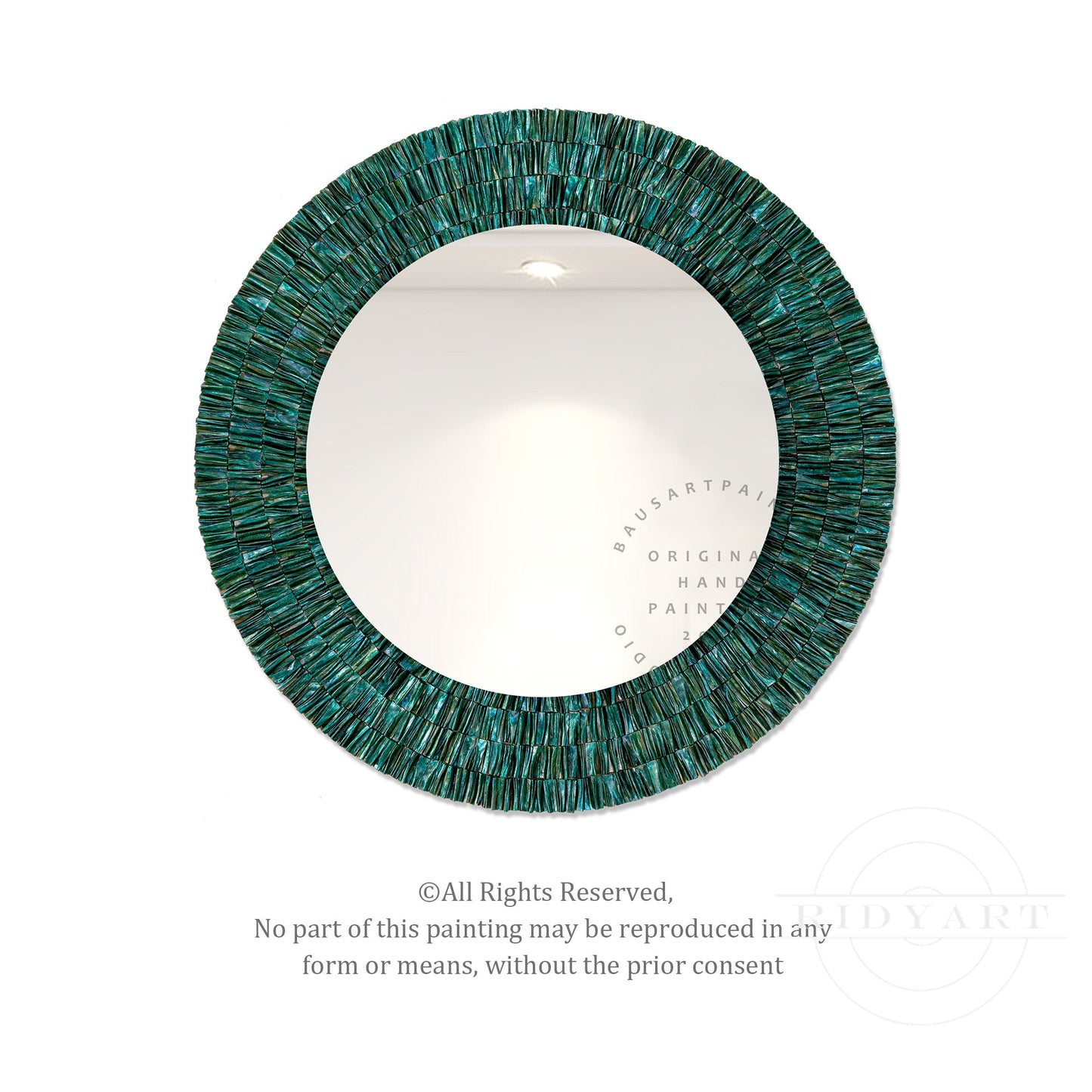 Shell  Mirror Art