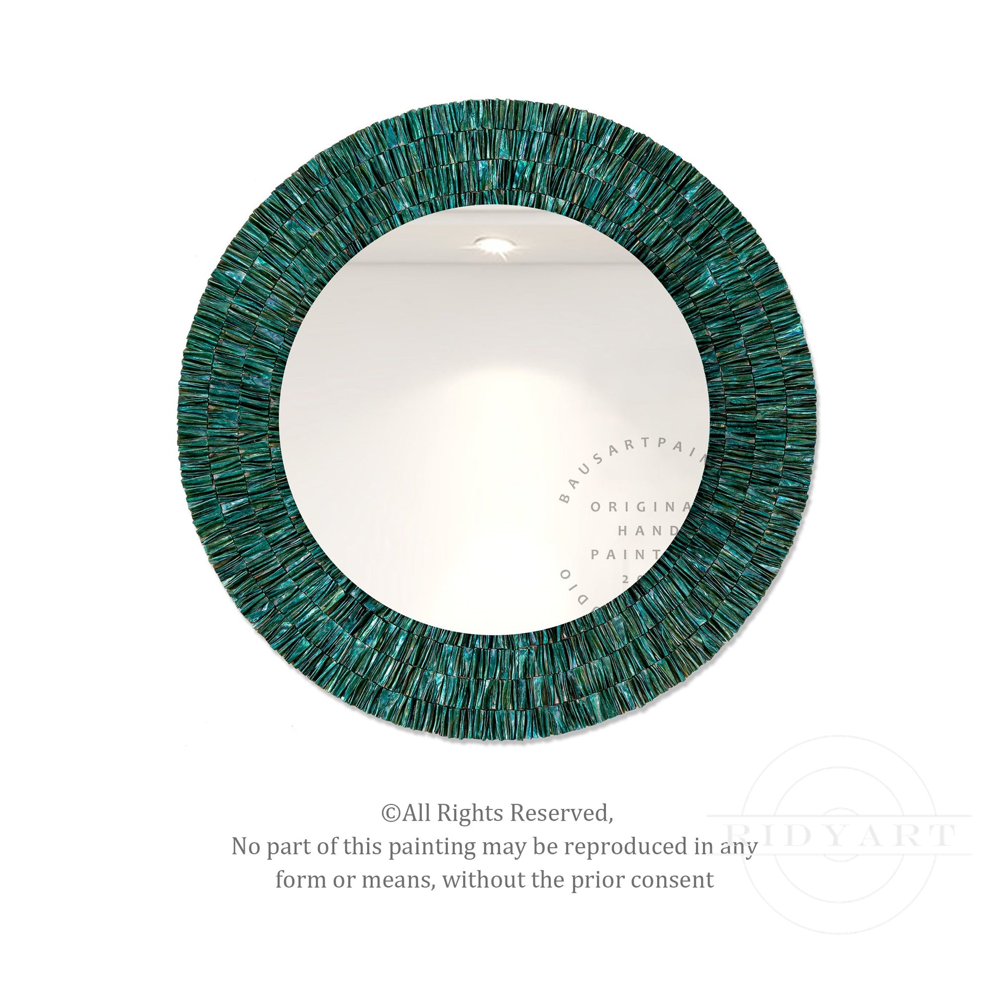 Shell  Mirror Art