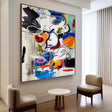 ABSTRACT GRAFFITI ART #GA055