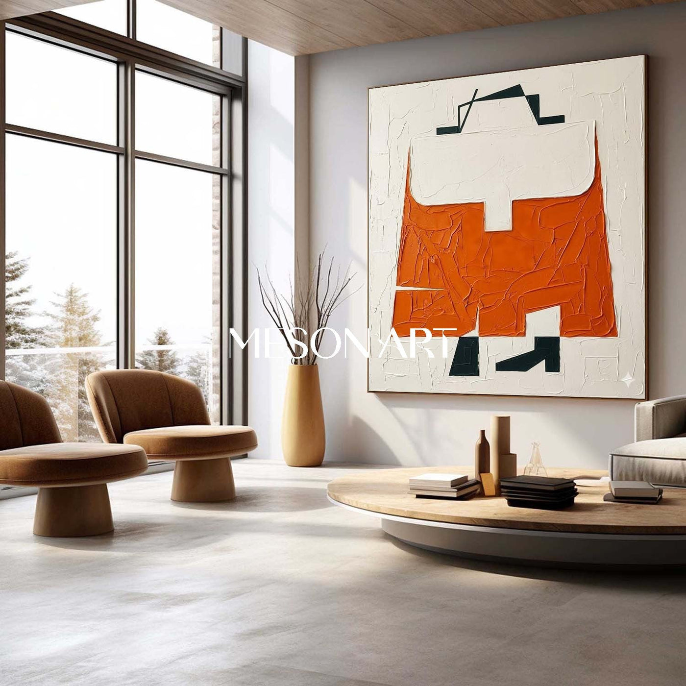 Contemporary Minimalist Art #MA245