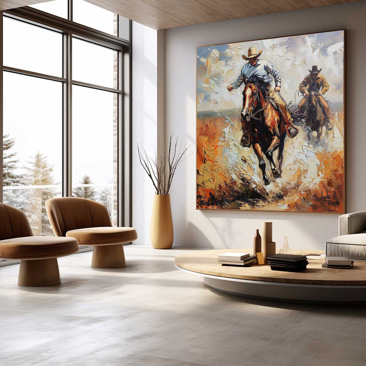 Contemporary Horse Art #HA010